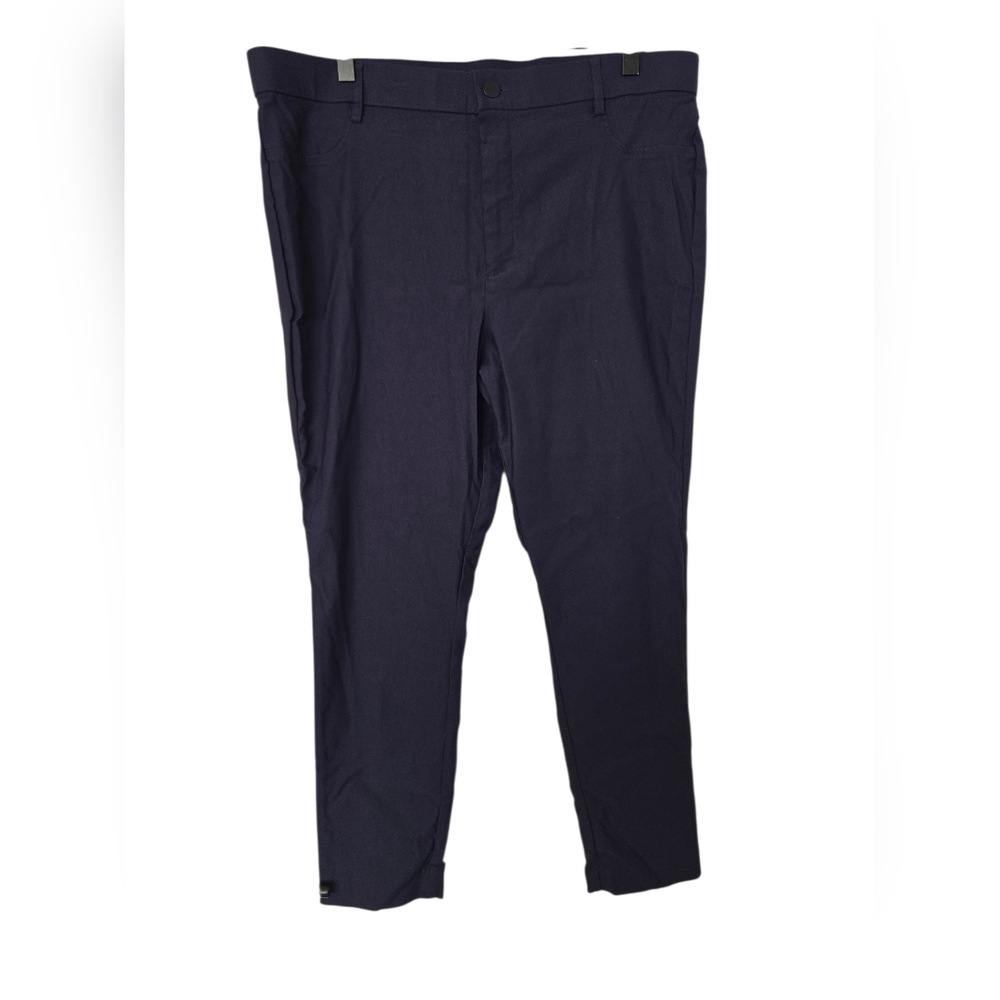 Mario Serrani Navy Chinos Size 14